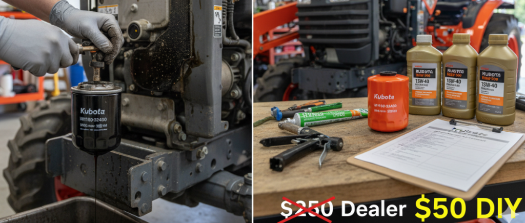 Kubota 50-Hour Service