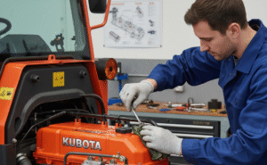 Bleeding fuel system kubota