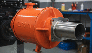 Kubota Diesel Particulate Filter.
