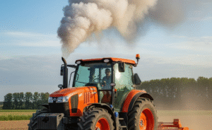 kubota white smoke
