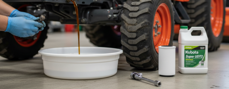 How to Change Kubota Hydraulic Fluid: A Step-by-Step Guide | Tractor ...
