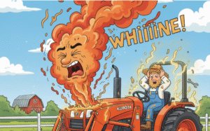 Kubota hydraulic pump whining