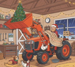Kubota tractor winter storage