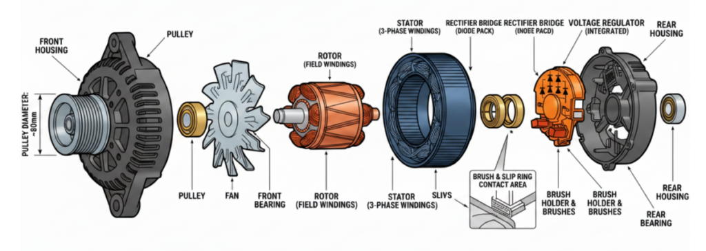 Kubota alternator testing guide