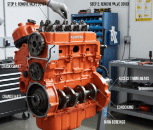 Kubota engine rebuild procedure