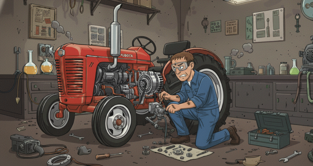 kubota injector problems