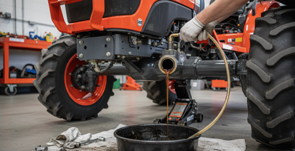 Kubota front axle fluid