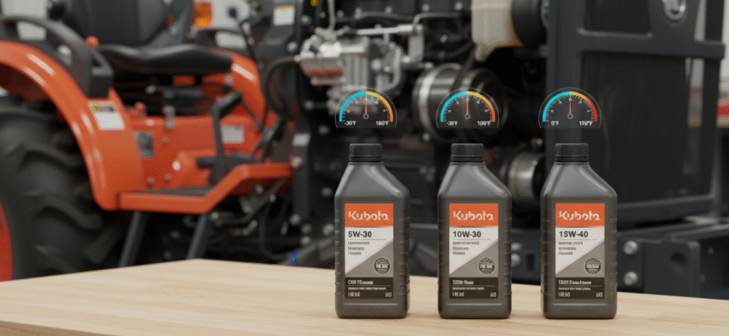kubota engine oil type