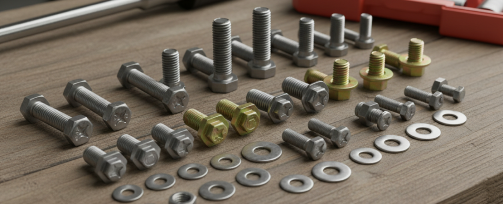 mower blade bolts cross reference