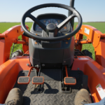Kubota HST foot pedals