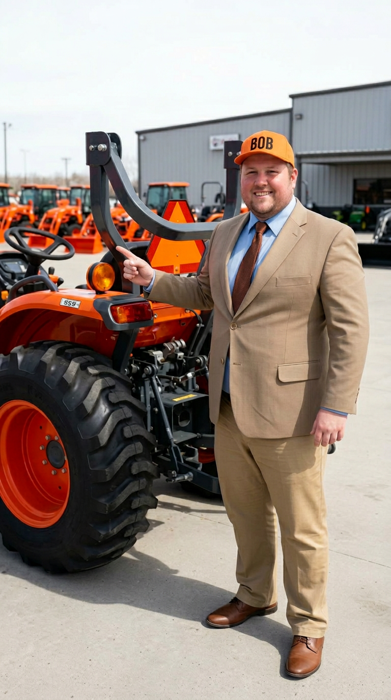 Bob the tractor safety mascot
